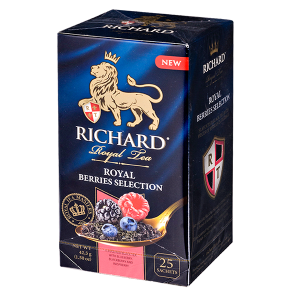 чай RICHARD 'ROYAL BERRIES SELECTION' 25 пакетиков 1/12