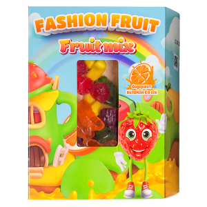 Мармелад FASHION FRUIT Fruit Mix 300 г, коробка 1/24