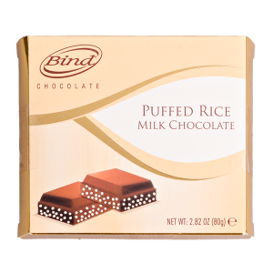 шоколад BIND Puffed Rice 80 г 1/12