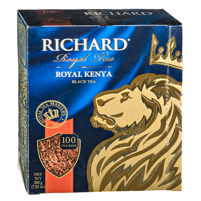 чай RICHARD 'ROYAL KENYA' 100 пакетиков 1/6