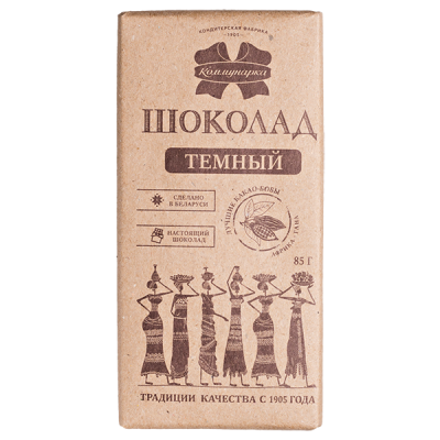 шоколад Коммунарка Молочный со сливками Крафт 75 г 1/20