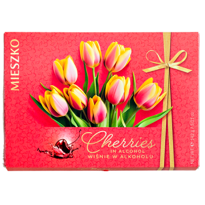 конфеты MIESZKO CHERRIES IN ALCOHOL 142 г 1/13
