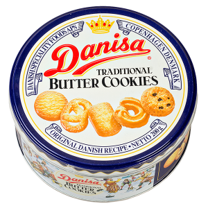 печенье DANISA Traditional Butter Cookies 200 г ж/б 1/18 печенье DANISA Traditional Butter Cookies 200 г ж/б 1/18