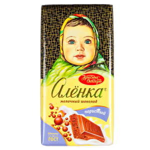 шоколад Аленка Пористый 90 г 1/14