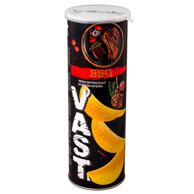чипсы VAST BBQ 160 г 1/14