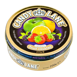 Карамель CANDY LANE Fruit Cocktail ж/б 200 г 1/6