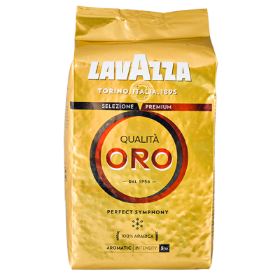 кофе LAVAZZA QUALITA ORO 1 кг зерно 1/6