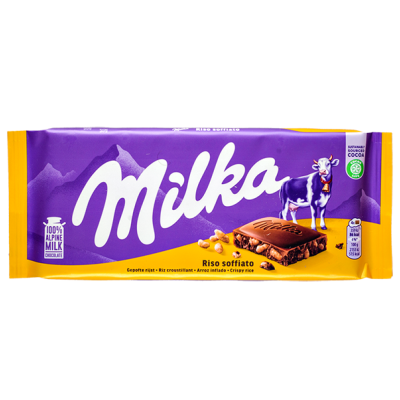 шоколад Милка Crispy Rice 90 г 1/21