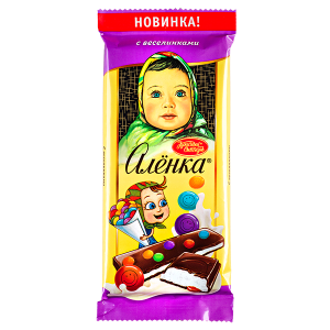шоколад Аленка с веселинками 87 г 1/10 шоколад Аленка с веселинками 87 г 1/10