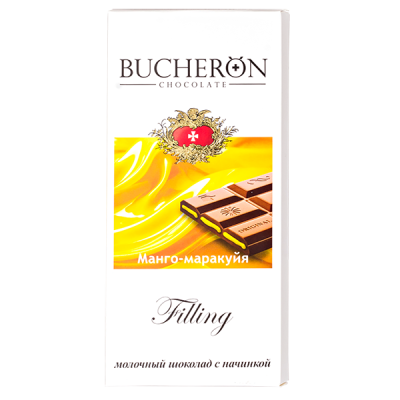 шоколад BUCHERON Filling Манго-маракуйя 85 г 1/10