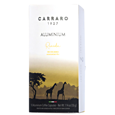 кофе капсулы CARRARO RWANDA (10 алюминиевых капсул)
