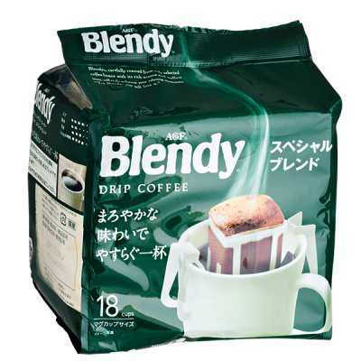 кофе AGF Blendy спешиал молотый фильтр-пакет (18 шт) кофе AGF Blendy спешиал молотый фильтр-пакет (18 шт)