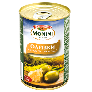 оливки MONINI с сыром Пармезан 300 г ж/б 1/12 оливки MONINI с сыром Пармезан 300 г ж/б 1/12