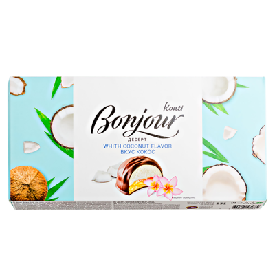 десерт BONJOUR Кокос 232 г 1/9 десерт BONJOUR Кокос 232 г 1/9