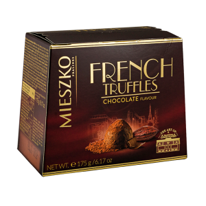 конфеты MIESZKO CLASSIC TRUFFLES cо вкусом шоколада 175 г (потертости упаковки)