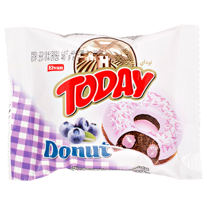 пончик TODAY DONUT Blueberry 40 г 1/24 пончик TODAY DONUT Blueberry 40 г 1/24