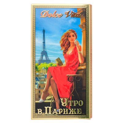 шоколад Dolche Vita 'Утро в Париже' молочный 100 г 1/30