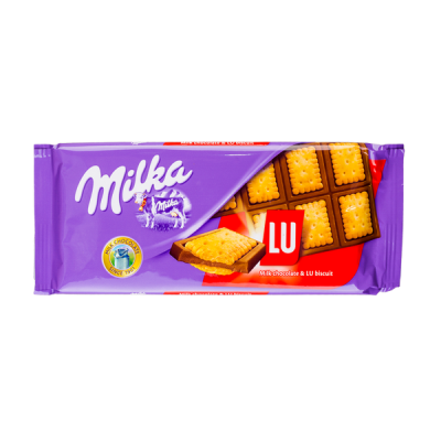 шоколад Милка Печенье Лу 87 г 1/18