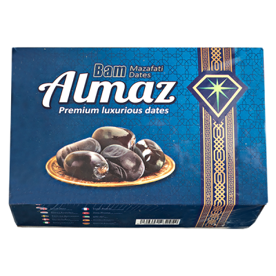 ALMAZ Финики Мазафати сушеные в коробочке 550 г 1/12