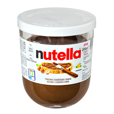 ореховая паста Nutella 200 г ст/б 1/9