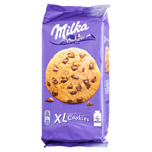 печенье Милка Choco Cookie XL 184 г 1/10