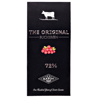 шоколад THE ORIGINAL 72% Горький Клюква 90 г 1/10