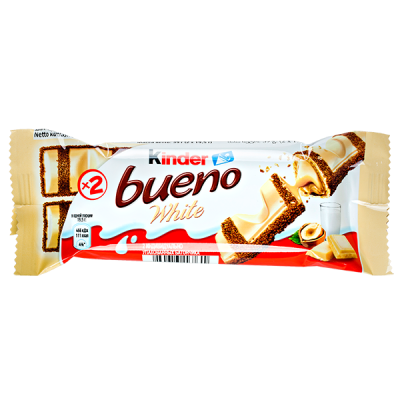 батончик Kinder Bueno White 39 г 1/30 батончик Kinder Bueno White 39 г 1/30