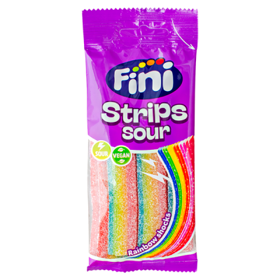 Мармелад FINI Strips Sour Rainbow Shocks 90 г 1/12