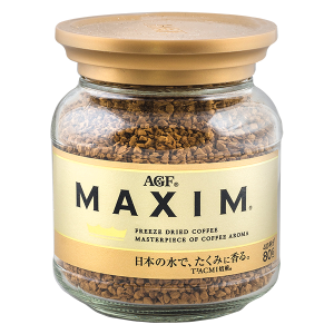 кофе AGF MAXIM GOLD растворимый 80 г ст/б