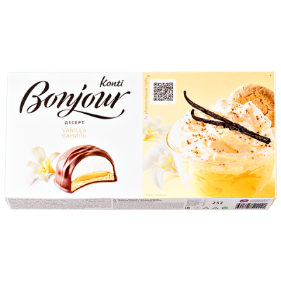 десерт BONJOUR Ваниль 232 г 1/9 десерт BONJOUR Ваниль 232 г 1/9
