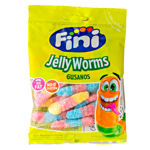 Мармелад FINI Jelly Worms в сахаре 90 г 1/12 Мармелад FINI Jelly Worms в сахаре 90 г 1/12