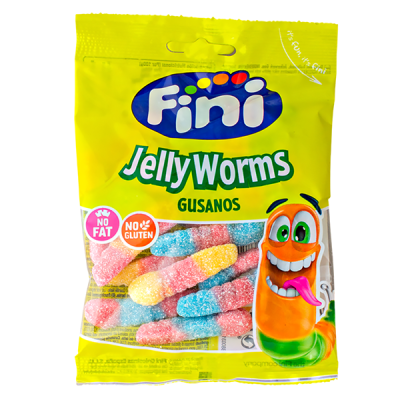 Мармелад FINI Jelly Worms в сахаре 90 г 1/12