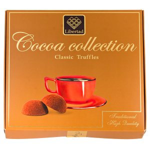 конфеты LIBERTAD Classic Truffles Cocoa Collection 120 г 1/10