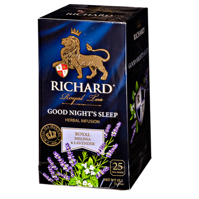чай RICHARD 'ROYAL MELISSA & LAVENDER' 25 пакетиков 1/12