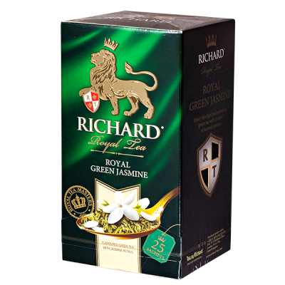 чай RICHARD 'ROYAL GREEN JASMINE' 25 пакетиков 1/12