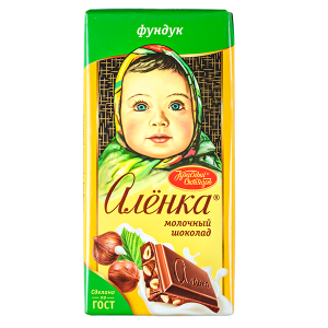 шоколад Аленка Фундук 75 г 1/16
