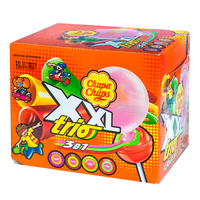 карамель Чупа-Чупс XXL Trio 29 г 1/40
