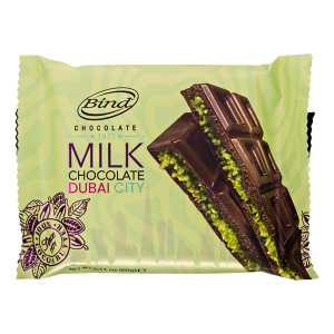 шоколад BIND MILK DUBAI CITY (ДУБАЙСКИЙ ШОКОЛАД) 60 г 1/10