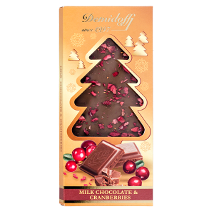 шоколад A&A Demidoff ЕЛКА Milk Cranberries 80 г 1/10 шоколад A&A Demidoff ЕЛКА Milk Cranberries 80 г 1/10