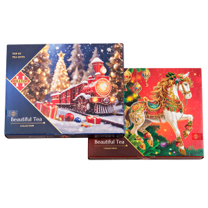 чай HILLTOP картонная шкатулка 'Праздничный подарок' 120 г 1/12 чай HILLTOP картонная шкатулка 'Праздничный подарок' 120 г 1/12
