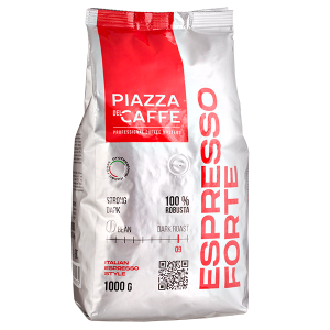 кофе PIAZZA del CAFFE ESPRESSO FORTE 1 кг зерно 1/6