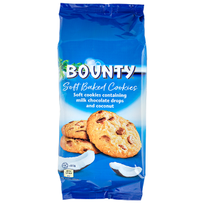 печенье BOUNTY 180 г 1/8