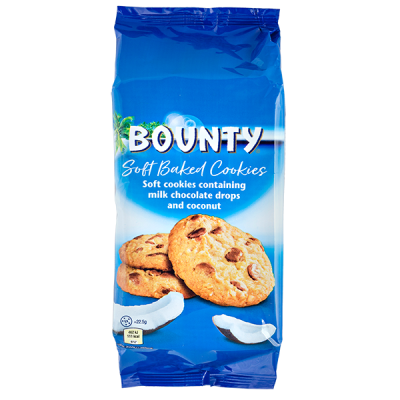 печенье BOUNTY 180 г 1/8 печенье BOUNTY 180 г 1/8