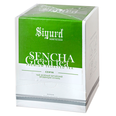 чай SIGURD 'SENCHA GREEN' 20 пирамидок 1/8