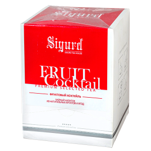 чай SIGURD 'FRUIT COCTAIL' 20 пирамидок 1/8