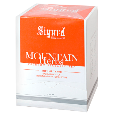 чай SIGURD 'MOUNTAIN HERBS' 20 пирамидок 1/8