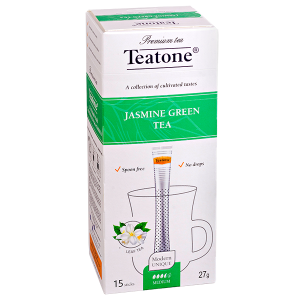 чай TEATONE 'JASMINE GREEN' 15 стиков 1/12