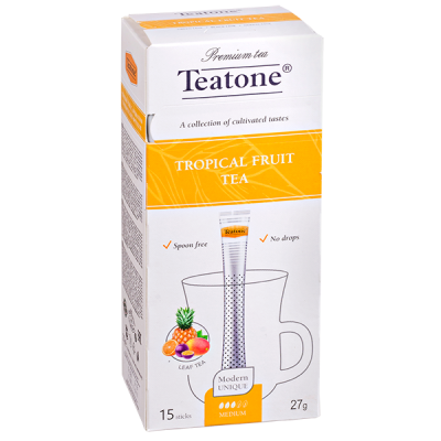 чай TEATONE 'TROPICAL FRUIT' 15 стиков 1/12