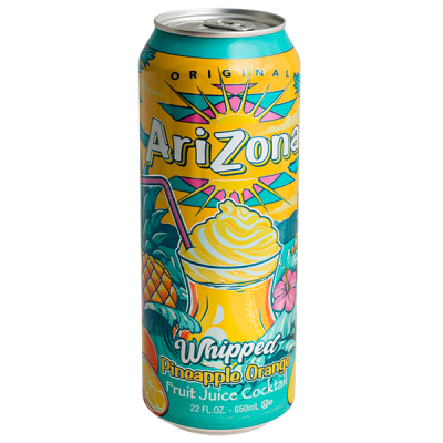 напиток ARIZONA Whipped Pineapple Orange 650 мл Ж/Б 1/24 напиток ARIZONA Whipped Pineapple Orange 650 мл Ж/Б 1/24
