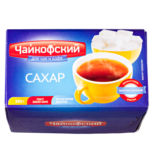 сахар Чайкофский 250 г 1/40